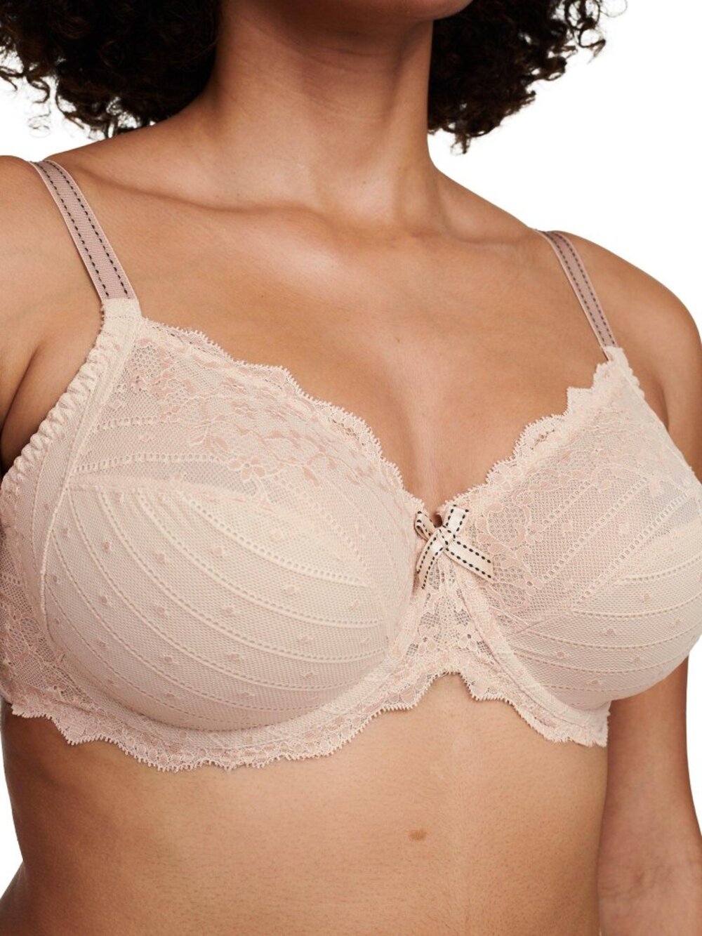 New Chantelle Rive Gauche Full Coverage Unlined Bra In Cappuccino Size 32DD